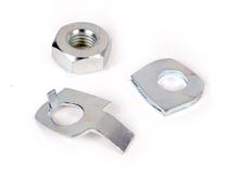 Set di sicurezza BGM per asse contralbero incl. dado per Vespa PX125, PX150, PX200, Cosa, T5 125ccm