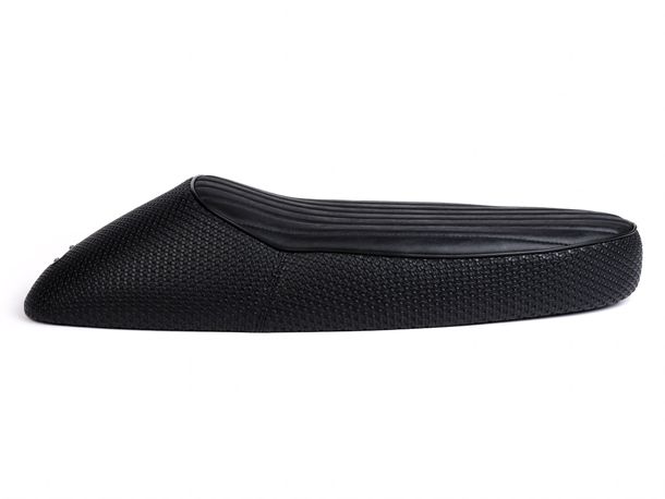 Panca BGM senza serratura con tubazioni nere per Sport Vespa Smallframe V50, PV, ET3