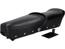 BGM zwarte bank voor Lambretta LI, LI S, SX, TV