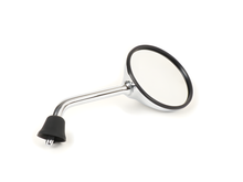 Specchietto retrovisore sinistro/destro Moto Nostra Shorty, look cromato per Vespa GTS 125 i.E. Super (2014-2016, Facelift), Piaggio LX50 2T (2009-2011), LX50 4T 4V (2009-2011)