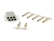 Stecker BGM für Kabelbaum 6 Steckkontakte für Vespa Piaggio Gilera