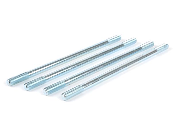 BGM stud set for cylinder M8x163 mm for Vespa PX200 (VSX1T), Cosa200 (VSR1T), Rally180 (VSD1T), Rally200 (VSE1T), SS180 (VSC1T), GS160, GS4 (VSB1T)