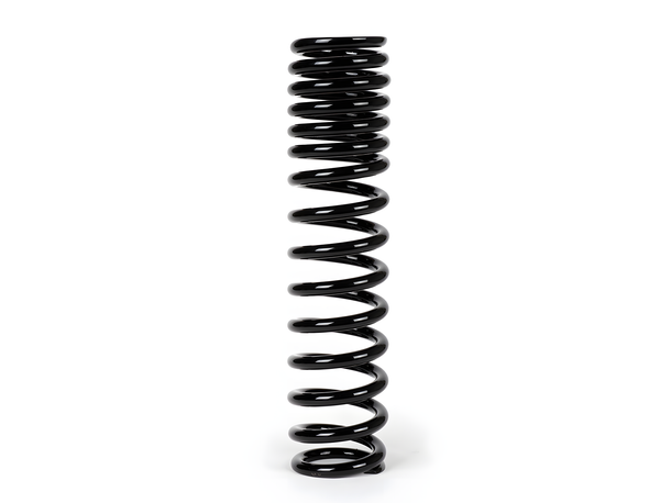 BGM rear shock absorber spring R12 Competition soft 365mm black for Vespa Primavera 125, Primavera 150, Sprint 125, Sprint 150