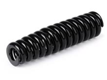 Mola do amortecedor BGM dianteira 165mm preta para Vespa Rally180, Rally200, Sprint150, TS125, GT125, GTR125 Super