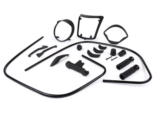 Kit negro mate «Black Collection» de Moto Nostra para Vespa GTS 300 HPE, GTS 125 IGET (2019-2022)