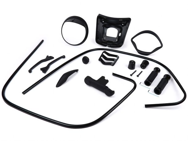 Kit de style Moto Nostra « Black Collection » noir mat pour Vespa GTS300, GTS 125 (2016-2018)