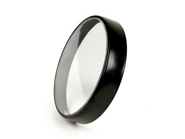 Tachoglas Set BGM Ø 105mm klares Glas, Ring schwarz für Vespa PX Lusso, PK XL1 – Bild 4