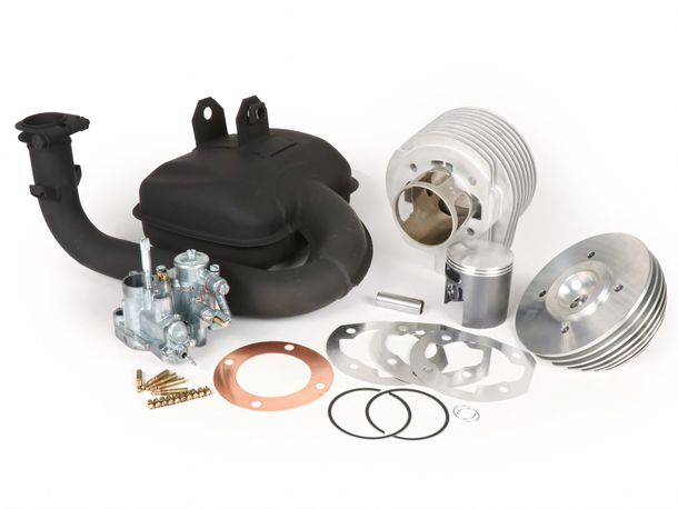 Tuning Set BGM 177ccm 3 Kanal Fahrzeuge ohne Getrenntschmierung Touren Set für Vespa PX125, PX150, GTR125, TS125, Sprint Veloce