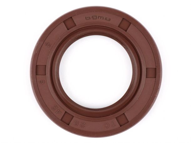 Junta de eje BGM FKM de 25 x 42 x 6 mm para Lambretta LI LIS SX TV DL GP