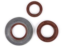 Conjunto de retentores BGM Motor 30x47x6mm Metal castanho para Vespa Largeframe PX Lusso 1984-1993 PX80, PX125, PX150, PX200, T5 125ccm, Cosa
