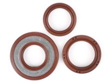 Wellendichtringsatz BGM Motor, FKM 24mm für Vespa Smallframe 24mm Kurbelwelle Lichtmaschinenseite für ETS Vespa V50, V90, SS50, SS90, PV125, ET3, PK S, PK XL