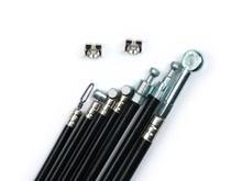 BGM Silk Liner kabelset, zwart voor Vespa PX Lusso (1984-)