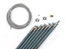 BGM, Silk Liner cable set for Lambretta LI, LIS, SX, TV (series 2-3)