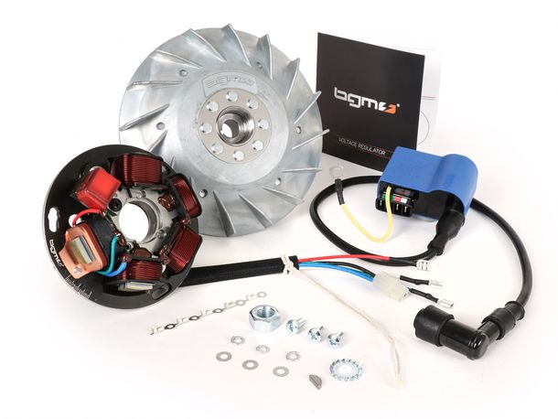 Set di accensione elettronica BGM 12V Touring 2300 g per Vespa PX80-200 (1984-), PX125, 150 (2011-), Cosa125-200, LML125, 150 2 tempi