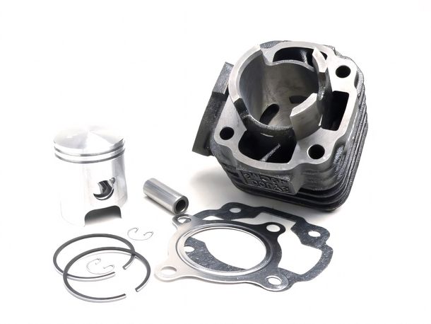 Cylindre à axe de piston BGM 50cc 12 mm, bride d'échappement inclinée à 0° Euro 2 pour CPI AC