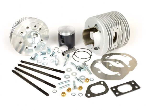Cilindro BGM Racetour de 195 cc para Lambretta LI 125-150, LIS 125-150, SX 150, DL 125-150, GP 125-150