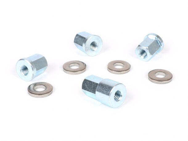 BGM cylinder head nut set for Lambretta LI, LIS, SX, TV (series 2-3), DL, GP
