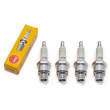 Zündkerzen Set NGK 4x B5HS Zündkerze, 12,7mm Kurzgewinde Ø 14,0mm, 4210