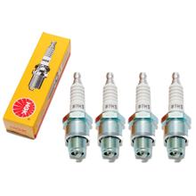 Zündkerzen Set NGK 4x B7HS Zündkerze, 12,7mm Kurzgewinde Ø 14,0mm, 2792 / 5110