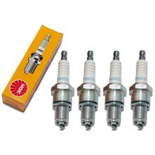 Zündkerzen Set NGK 4x BPR6ES Zündkerze entstört, 19,0mm Langgewinde Ø 14,0mm, 4008 / 4852 / 7678 / 7822 / 94811