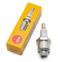 Zündkerzen Set NGK 4x BR2-LM Zündkerze entstört, 4618 / 4740 / 5798 für Rasenmäher Freischneider Motorsensen Motorkettensägen
