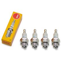Bougies Kit NGK 4x BPMR7A Bougie résistance, 4345 / 4626 / 4647 / 5959 / 6703 pour débroussailleuses tronçonneuses à chaîne