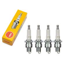 Zündkerzen Set NGK 4x BP8H-N-10 Zündkerze, 12,7mm Kurzgewinde Ø 14,0mm, 4838