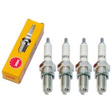 Conjunto de velas de ignição NGK 4x vela de ignição D8EA, rosca longa 19,0mm Ø 12,0mm, 1117 / 2120