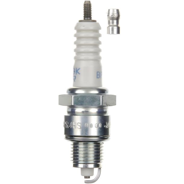 Spark plug set NGK 4x BPR4HS resistor, 12,7mm short thread Ø 14,0mm, 7823