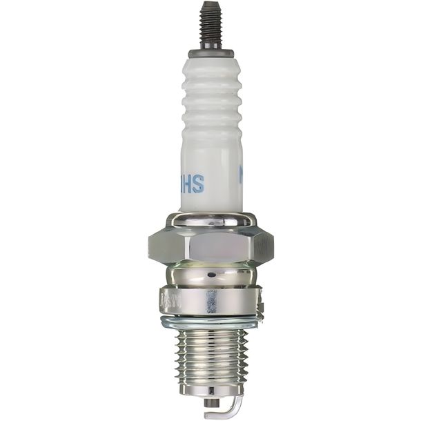 Spark plug set NGK 4x DR8HS resistor, 12,7mm short thread Ø 12,0mm, 5123