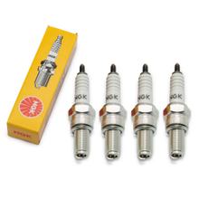 Spark plug set NGK 4x C9E, 19,0mm long thread Ø 10,0mm, 7499