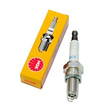 Spark plug set NGK 4x DR8EB resistor, 19,0mm long thread Ø 12,0mm, integral terminal, 4855