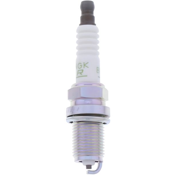 Spark plug set NGK 4x BKR7E-E resistor, 19,0mm long thread Ø 14,0mm, 95691