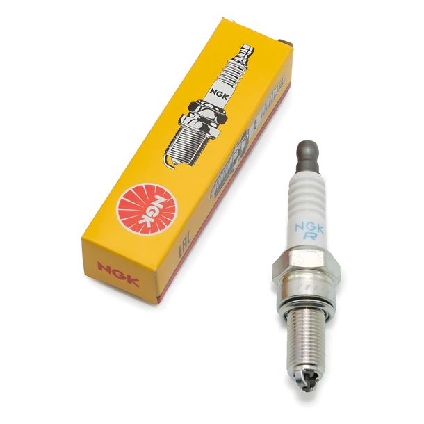 Spark plug set NGK 4x CR7EKA resistor, 19,0mm long thread Ø 10,0mm 2-ground-electrode, 1462