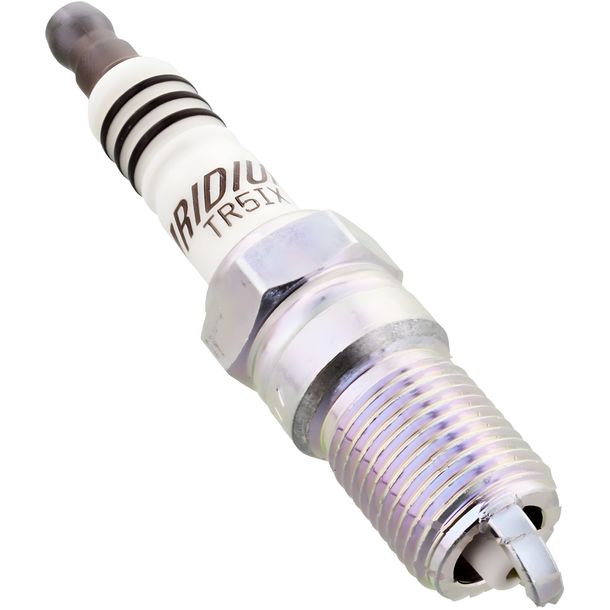 Spark plug set NGK 4x TR5IX iridium resistor, 17,5mm long thread Ø 14,0mm, 7397