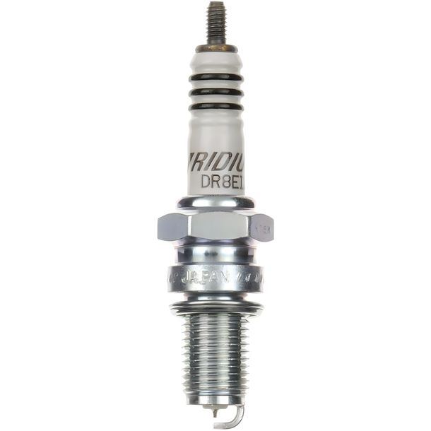 Spark plug set NGK 4x DR8EIX iridium resistor, 19,0mm long thread Ø 12,0mm, 6681