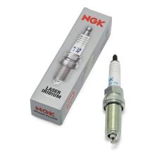 Zündkerzen Set NGK 4x LKAR9BI-10 Iridium-Zündkerze entstört, 26,5mm besonders langes Gewinde Ø 12,0mm, feste SAE-Anschlussmutter, 95371