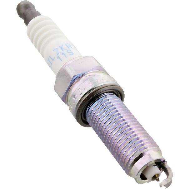 Spark plug set NGK 4x SILZKR7C11S iridium resistor, 26,5mm long thread reach plug Ø 14,0mm, 92932