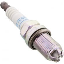 Spark plug set NGK 4x BKR7EQUP platinum resistor, 19,0mm long thread Ø 14,0mm 4-ground-electrode, 4285