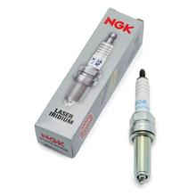 Spark plug set NGK 4x SILMAR9B9 iridium resistor, 26,5mm long thread reach plug Ø 10,0mm, integral terminal, 95399