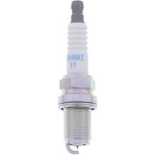 Spark plug set NGK 4x FR8BI-11 iridium resistor, 19,0mm long thread Ø 14,0mm, integral terminal, 6968