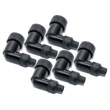 Zündkerzenstecker Set NGK 6x LZFH ohne Widerstand, 8710 für Oldtimer Motorrad