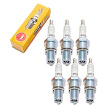 Zündkerzen Set NGK 6x B5ES Zündkerze, 19,0mm Langgewinde Ø 14,0mm, 6410