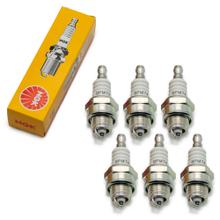 Zündkerzen Set NGK 6x BPM7A Zündkerze, 3201 / 4502 / 7321 für Freischneider Motorsensen Motorkettensägen