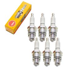 Zündkerzen Set NGK 6x B9HS Zündkerze, 12,7mm Kurzgewinde Ø 14,0mm, 5810