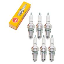 Spark plug set NGK 6x D9EA, 19,0mm long thread Ø 12,0mm, 2420