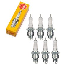 Zündkerzen Set NGK 6x BP5S Zündkerze, 3011