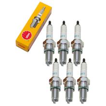 Candele set NGK 6x DR8ES candela resistenza, 19,0mm filetto lungo Ø 12,0mm, 2204 / 5423