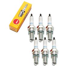 Candele set NGK 6x DR8EA candela resistenza, 19,0mm filetto lungo Ø 12,0mm, 6847 / 7162