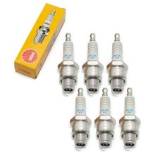 Zündkerzen Set NGK 6x BR6HS Zündkerze entstört, 12,7mm Kurzgewinde Ø 14,0mm, 3922 / 4200 / 6676
